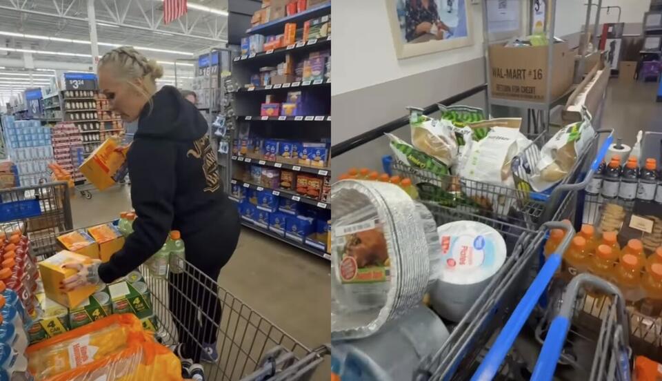 Bunnie Xo Filled Up Shopping Carts For Thanksgiving Meals & Built Care Packages For Women Escaping Domestic Violence - NewsBreak