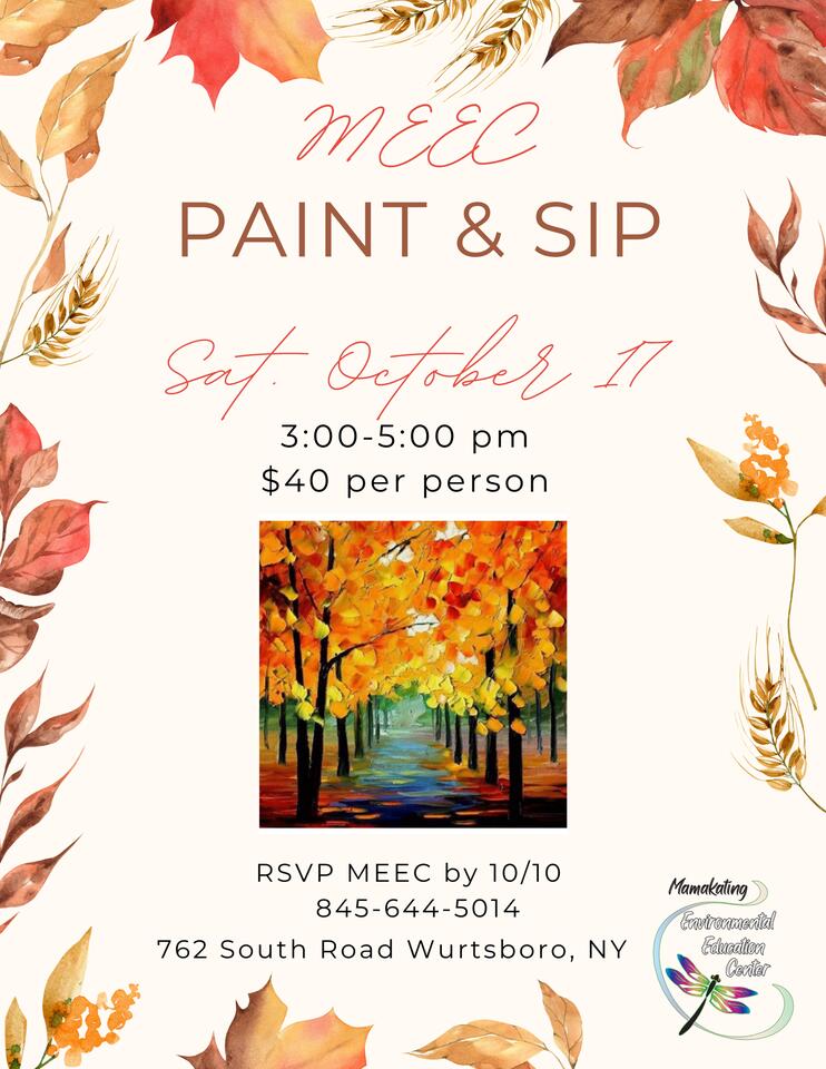 📅 RSVP by Oct 10 for $40 Paint & Sip at MEEC - NewsBreak