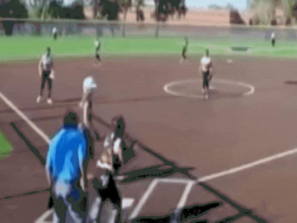 High school softball catcher accused of intentionally firing balls at