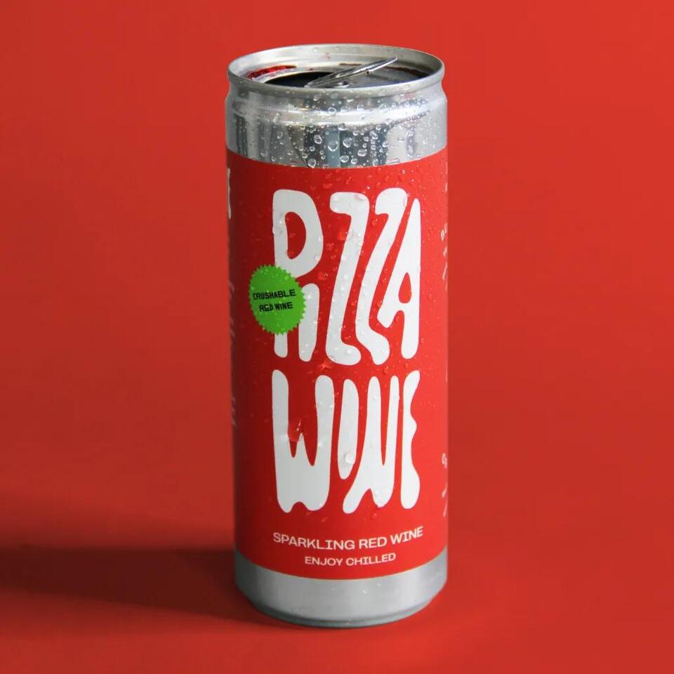 Pizza Wine Paired With Pizza At Parking Lot Party
