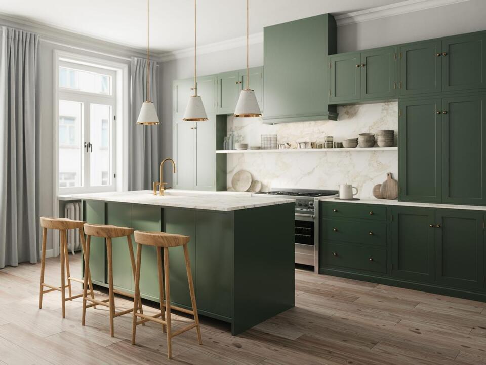 Designers Are Deprioritizing Upper Kitchen Cabinets—Here's Why﻿