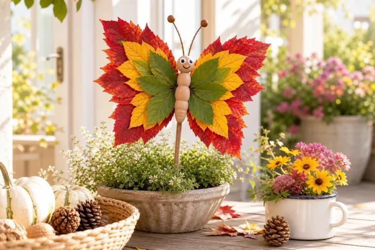 Make Butterflies From Fall Leaves: A Gorgeous Idea for Your Autumn ...