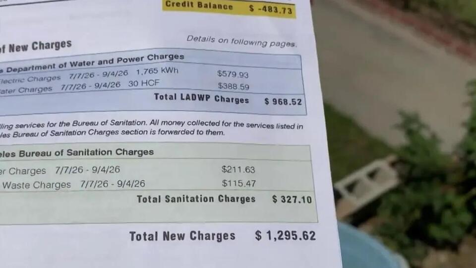 LADWP shutoffs halted through end of the year for those who can't afford bills