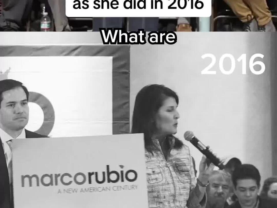 NikkiHaley is making her case against former President Trump on the