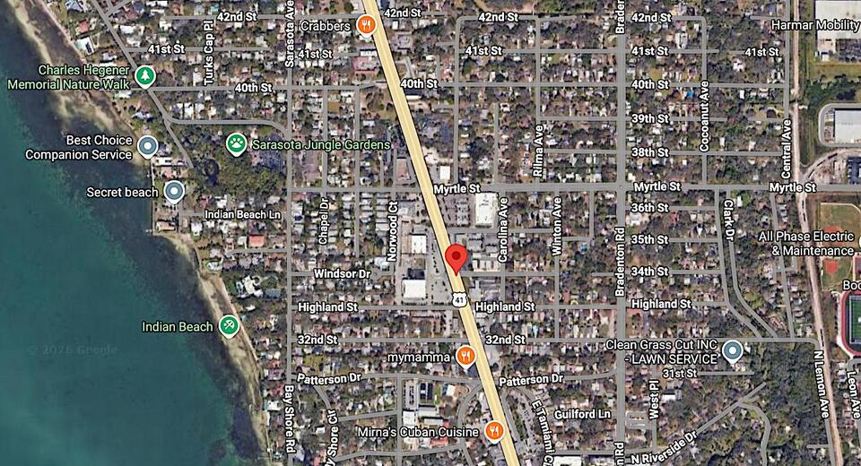 Police Department investigating report of shots fired in 3400 block of North Tamiami Trail