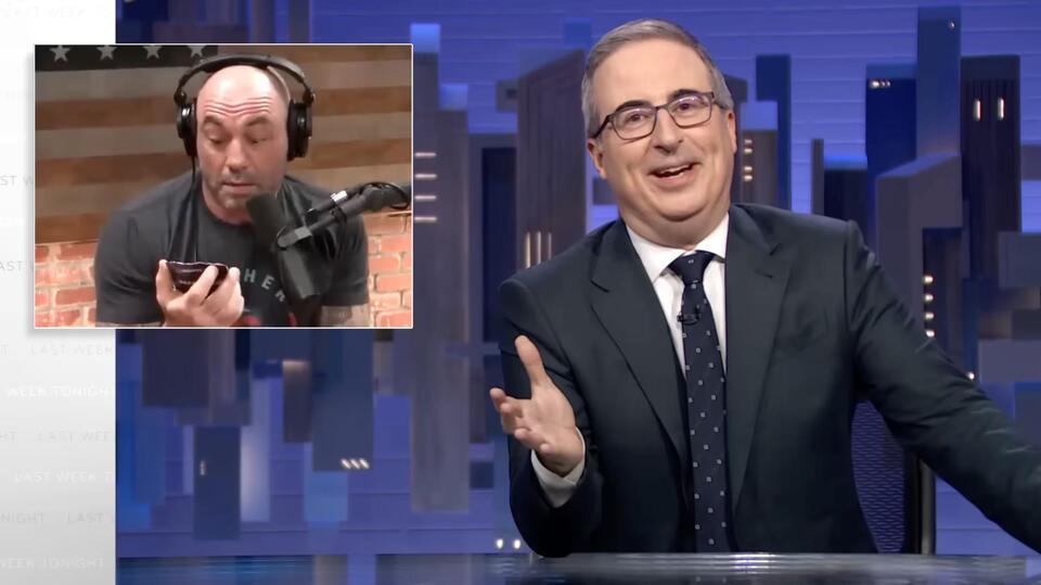 John Oliver Brutally Mocks Joe Rogan’s Weird Drug Habit - NewsBreak