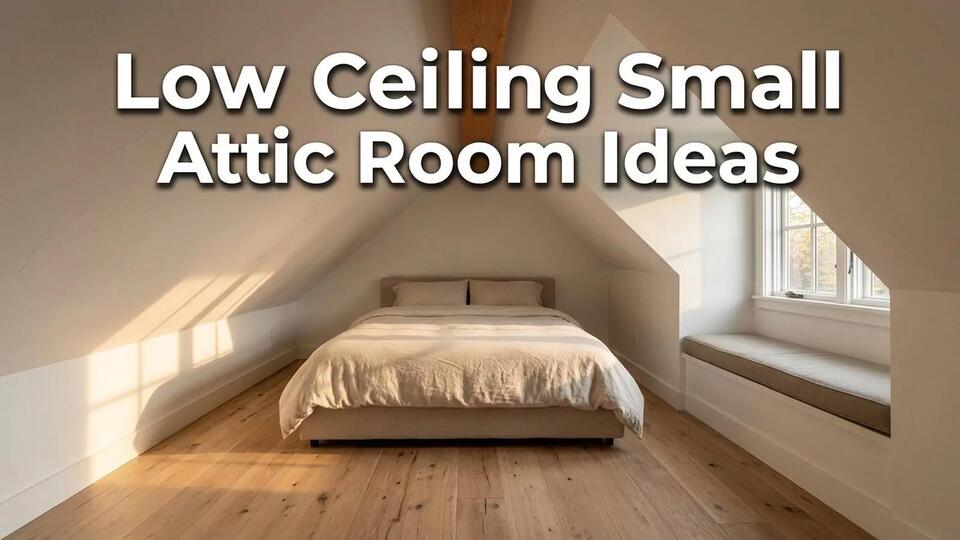 16 Low Ceiling Small Attic Room Ideas for Cozy Spaces