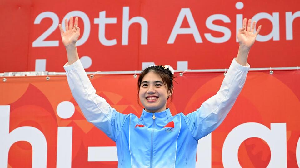 Asian Games 2026: Chinese swimming stars Zhang Yufei and Zhanshuo Zhang ...