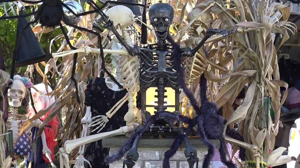 Clifton dentist's annual elaborate Halloween display cited by city for ...