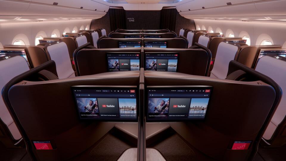 Delta's business-class revamp: New seats, menus, plates and more ...