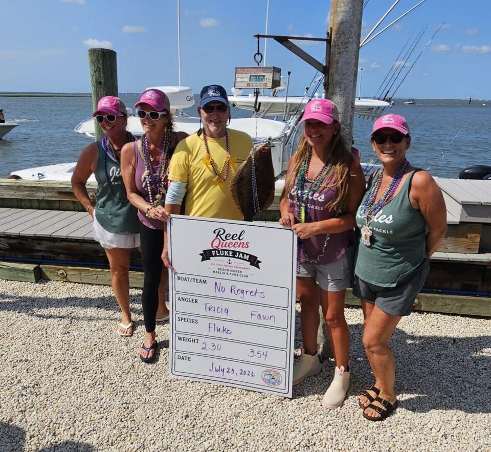 Reel Queens Take to Water for First All-Female Fluke Jam