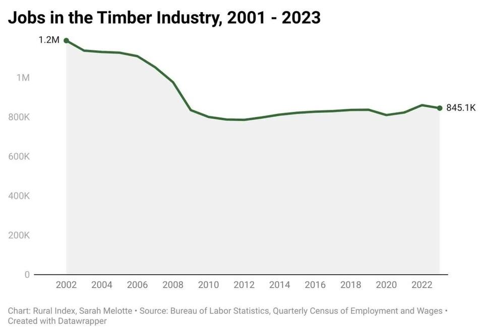 Trump Administration Declares Timber Emergency After Decades Of ...