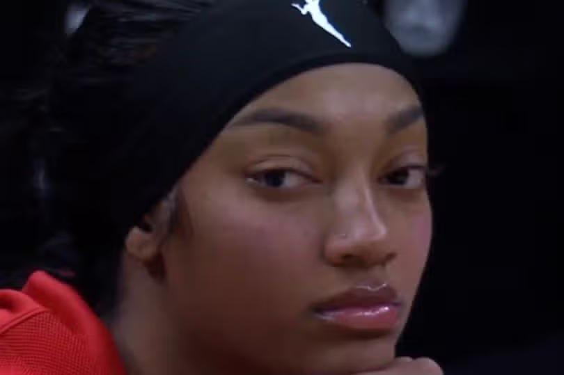 Angel Reese's face says it all after Sabrina Ionescu flagrant foul ...
