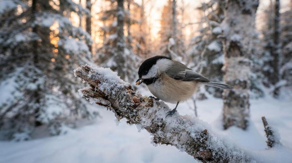 How Chickadees Survive a Night at Minus 20 - NewsBreak