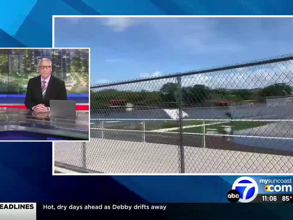 Cardinal Mooney moving forward after flooding drenches many of outdoor athletic facilities