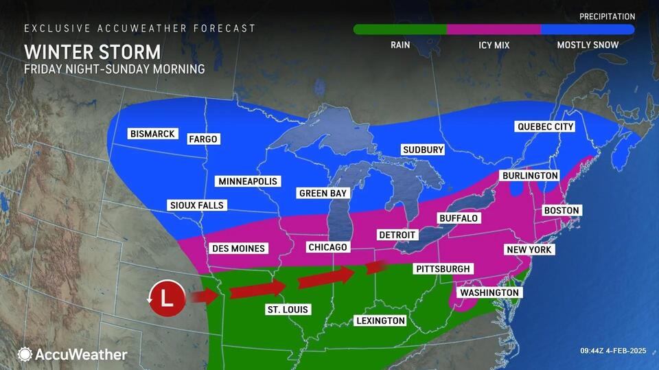 Snow predicted for parts of southcentral Pa. ahead of wintry mix ...
