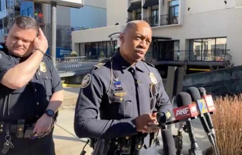 Police arrest training center protester at Midtown construction site ...