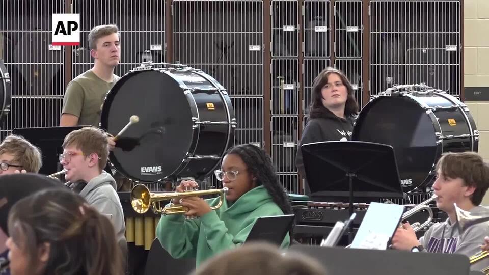 US OH Trump Inauguration Parade Band (CR) - NewsBreak