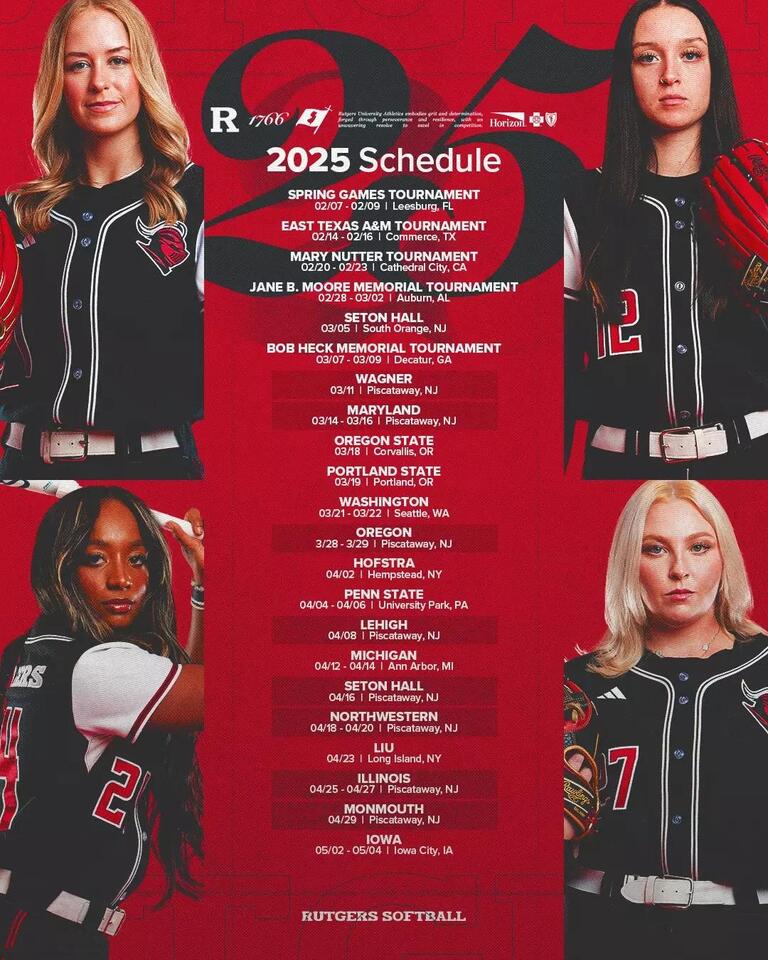 Softball Releases Full 2025 Season Schedule NewsBreak