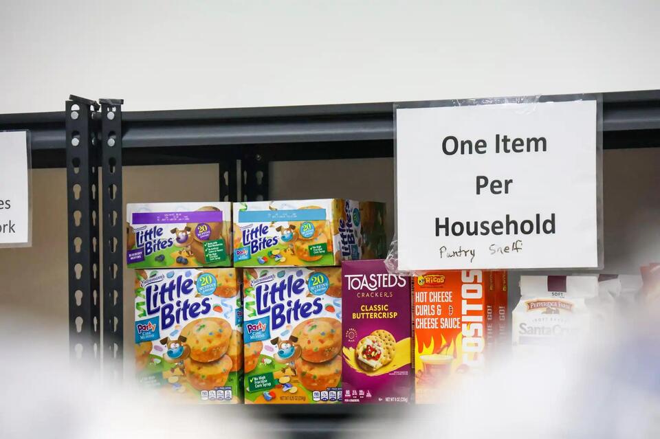 Record 172 million pounds of food distributed to food shelves amid high ...