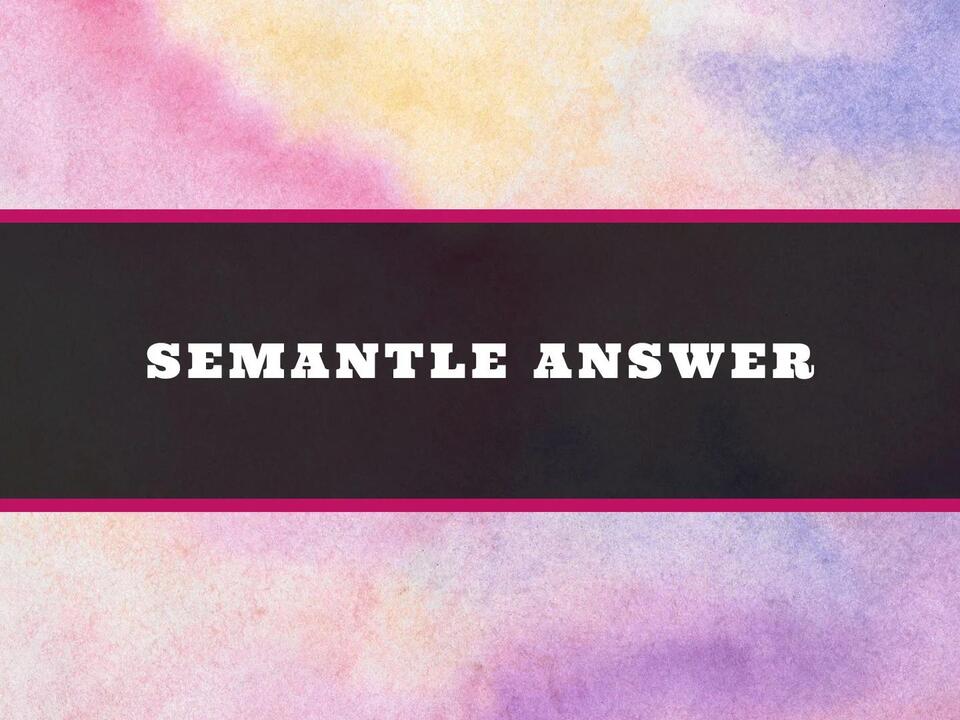 Semantle Junior Answer Today (771) July 1 2024
