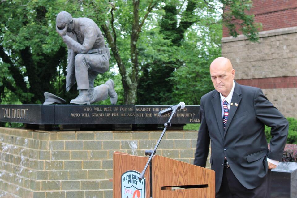 Memorial unveiled for Berry College Police Department Sgt. Jeffrey ...