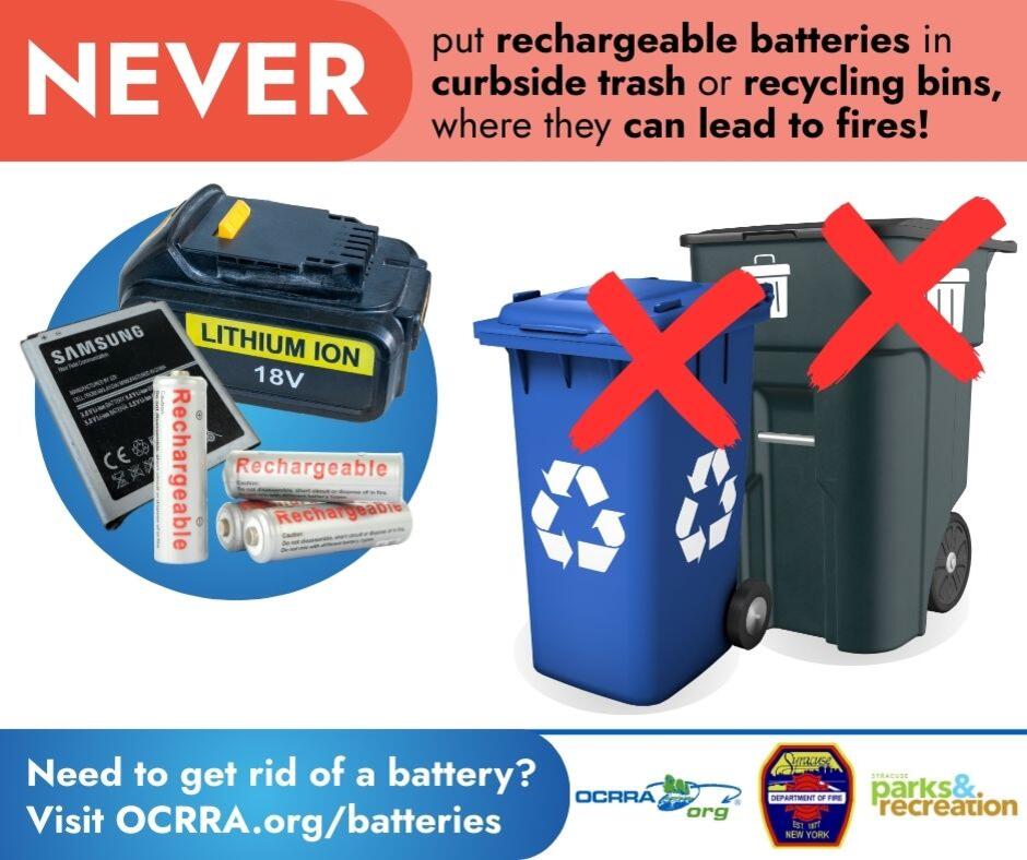 New Battery Drop-Off Sites in Syracuse Apr. 1 - NewsBreak