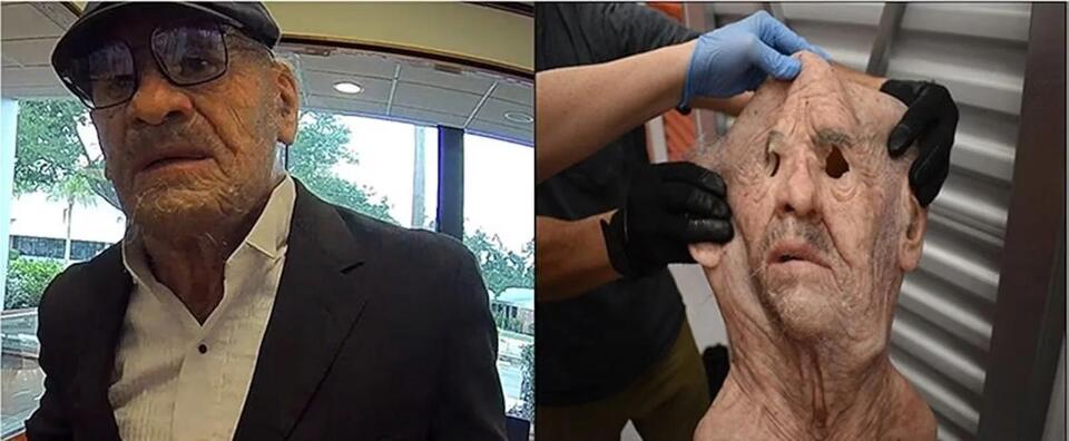 Man allegedly wearing ‘old man’ mask charged following bank robberies ...