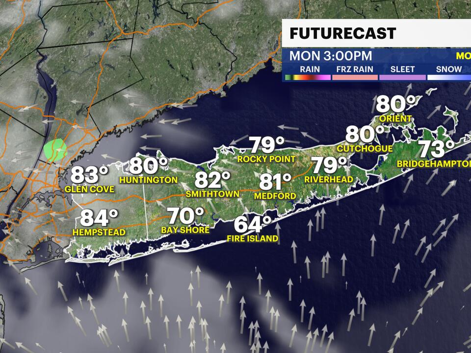 Dry, warm today; tracking showers for midweek