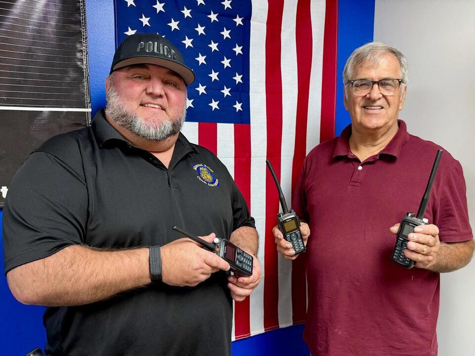 Fredericktown Loans Surplus Police Radios to Marquand
