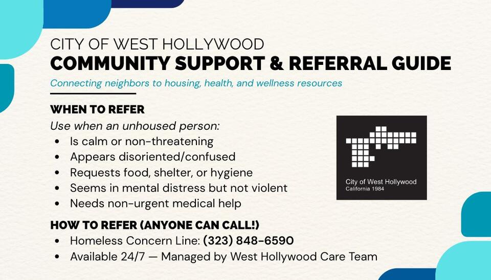 WeHo 24/7 Line Offers Help to Unhoused Residents - NewsBreak