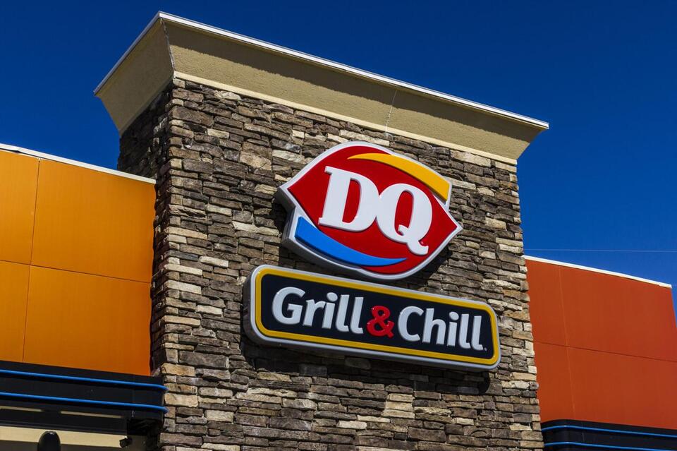 The states that shockingly have the most Dairy Queen restaurants