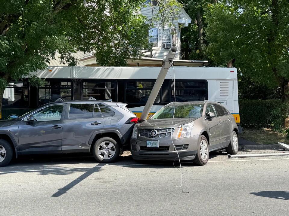 MBTA bus driver involved in Medford crash had medical emergency, officials say