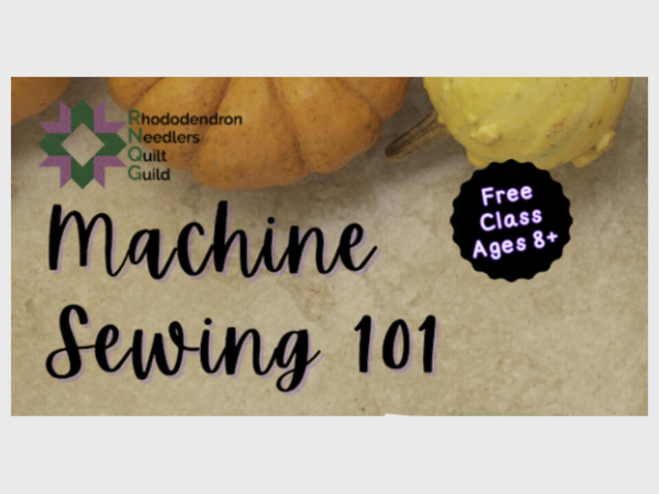 📅 Free Machine Sewing 101 class for ages 8+ - NewsBreak
