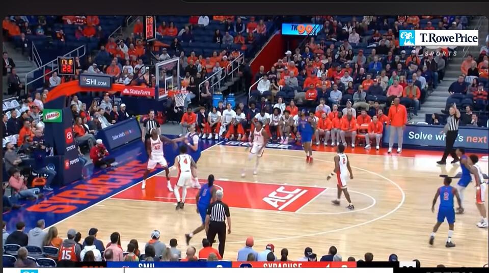 Syracuse rallies past SMU 79-78 on buzzer beater - NewsBreak