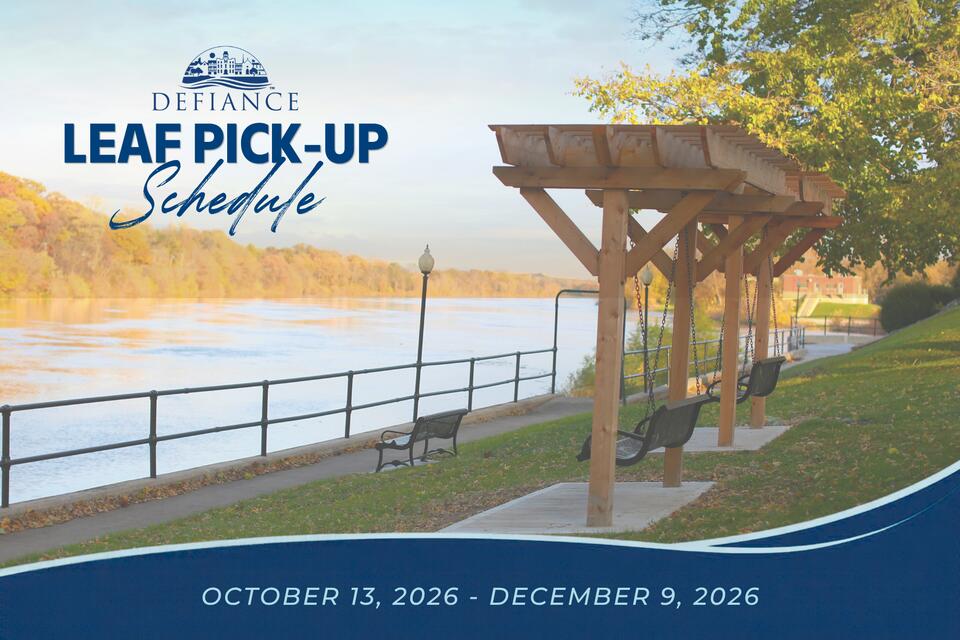 🍂 2026 City of Defiance Leaf Pick-Up 🍂 - NewsBreak