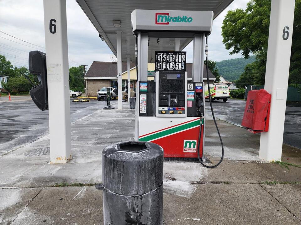 Binghamton Store Fire Suppression System Causes Chaos at Gas Pumps ...