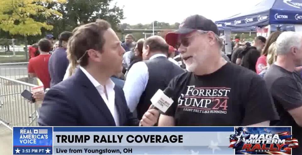 Trump Rally-Goer on MAGA Network Slams President’s ‘Lies and Garbage ...