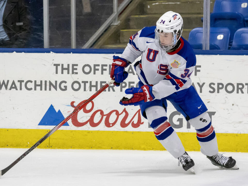 Sniper Cole Eiserman Selected By The New York Islanders At No. 20