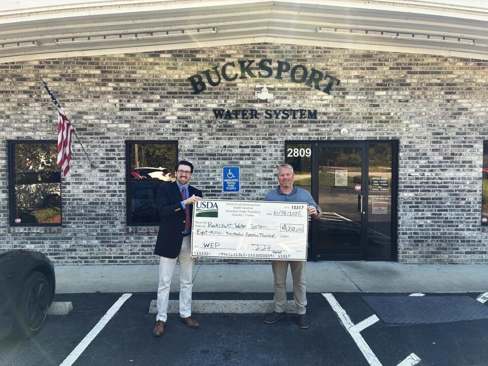 USDA Invests $8,282,000 in Bucksport Water System to Strengthen Rural ...