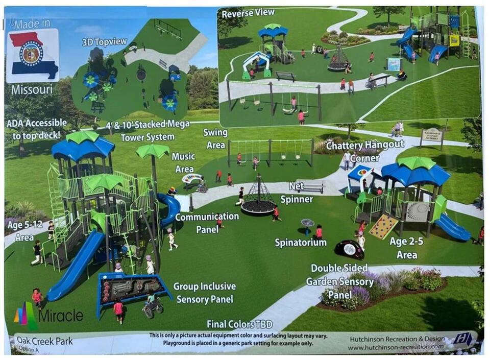 Oak Creek Park playground upgrades approved in St. Peters