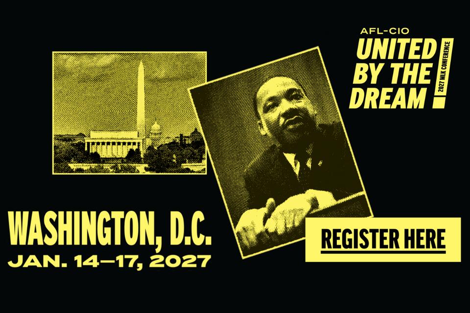 Register Now for the 2026 AFL CIO Dr. Martin Luther King Jr. Civil ...