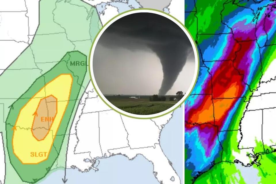 Strong Tornadoes Could Rip Across East Texas Late Monday Night - NewsBreak