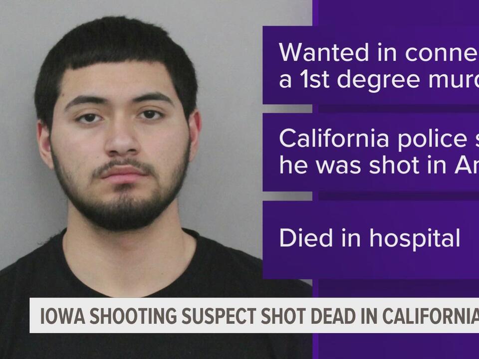 Marshalltown bar shooting suspect Victor Delgadillo killed in shooting