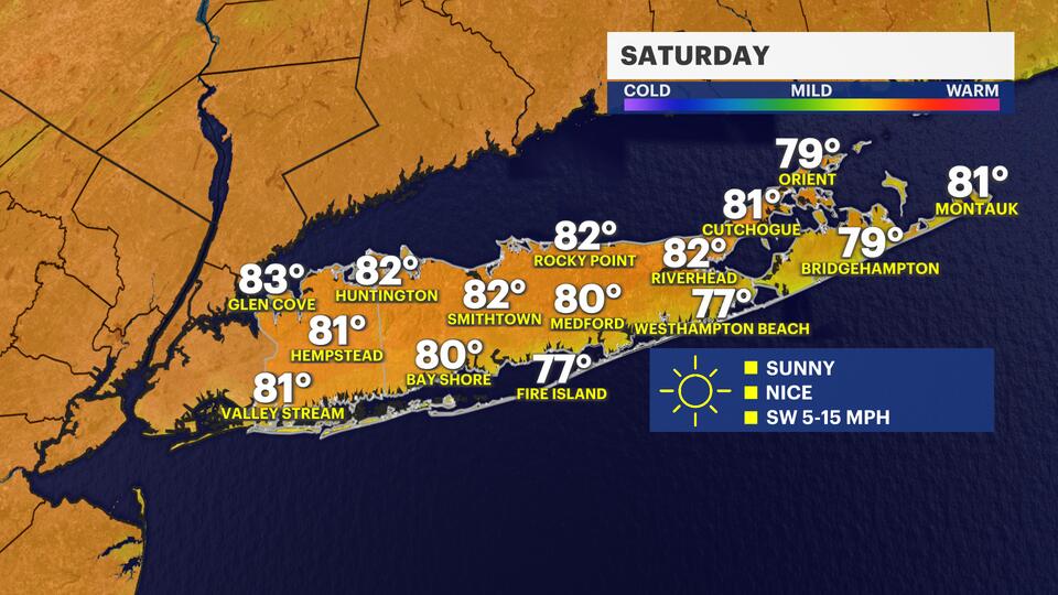 Sunshine and warm temperatures return to Long Island - NewsBreak