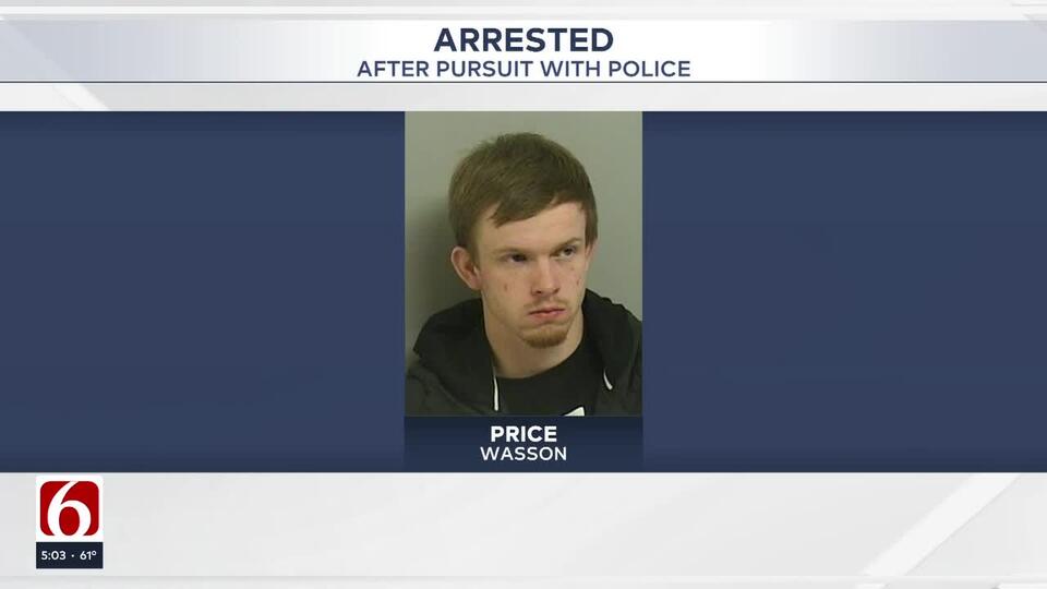 Tulsa Man Arrested After Police Chase Ends With Crash - NewsBreak