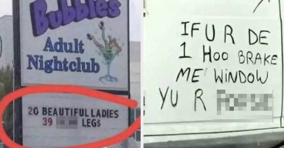 17 Hilarious Signs That Made Me Lose It Completely