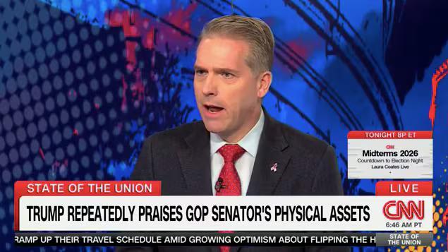 Scott Jennings Gives Cringe Defense of Trump Thirsting Over Men - NewsBreak
