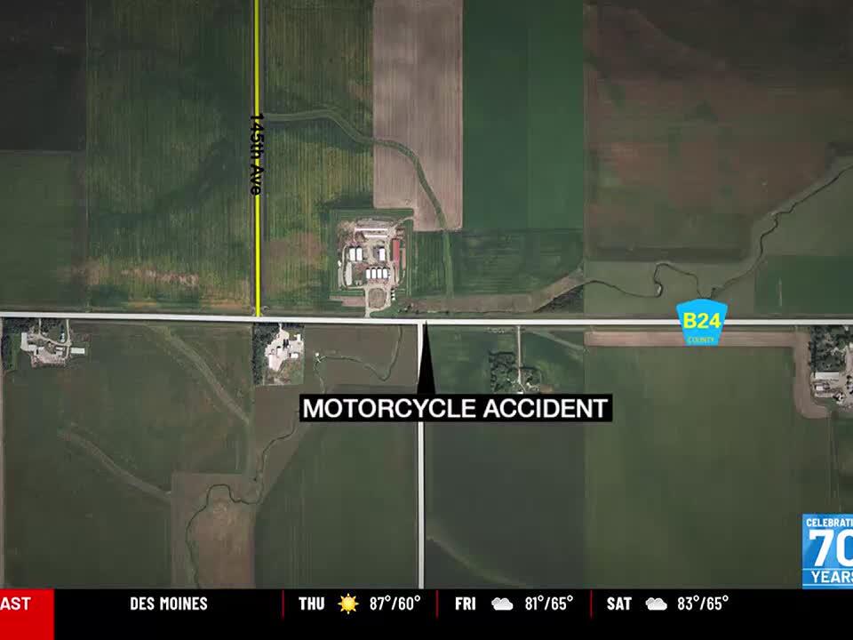 Everly, Iowa man killed in motorcycle accident