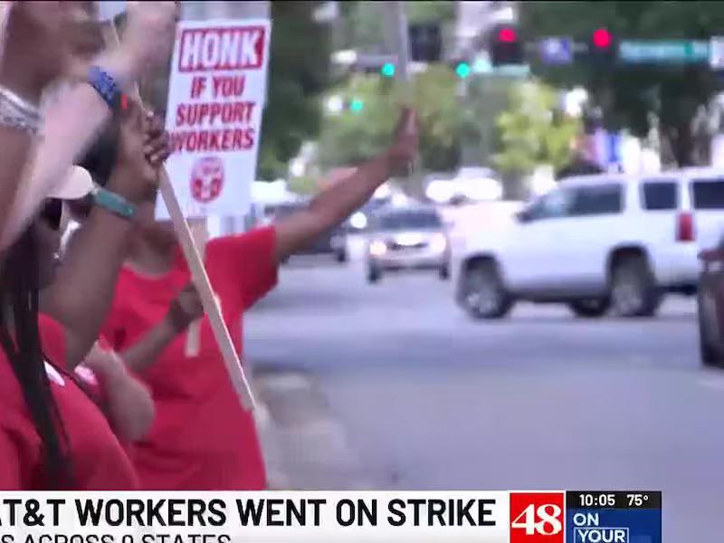 One week since 17,000 AT&T workers went on strike